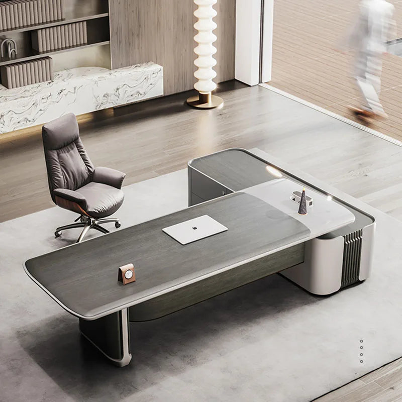 Modern corner L-Shaped office desk