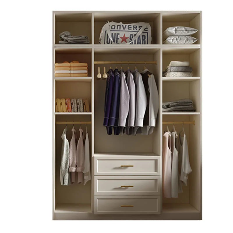 Drawers Luxury Closet Organizer Room Divider Storage Clothes Wardrobe Cabinets Clothing Rack Closets Abiertos Bedroom Furniture