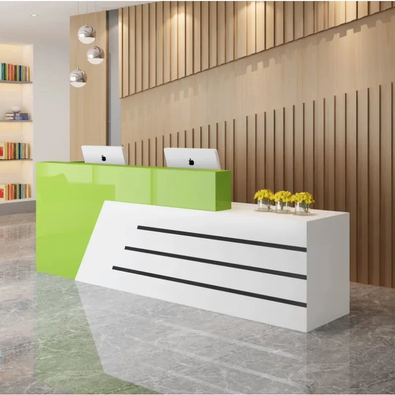 Modern Office Reception Desks and Standing Cashier Counters