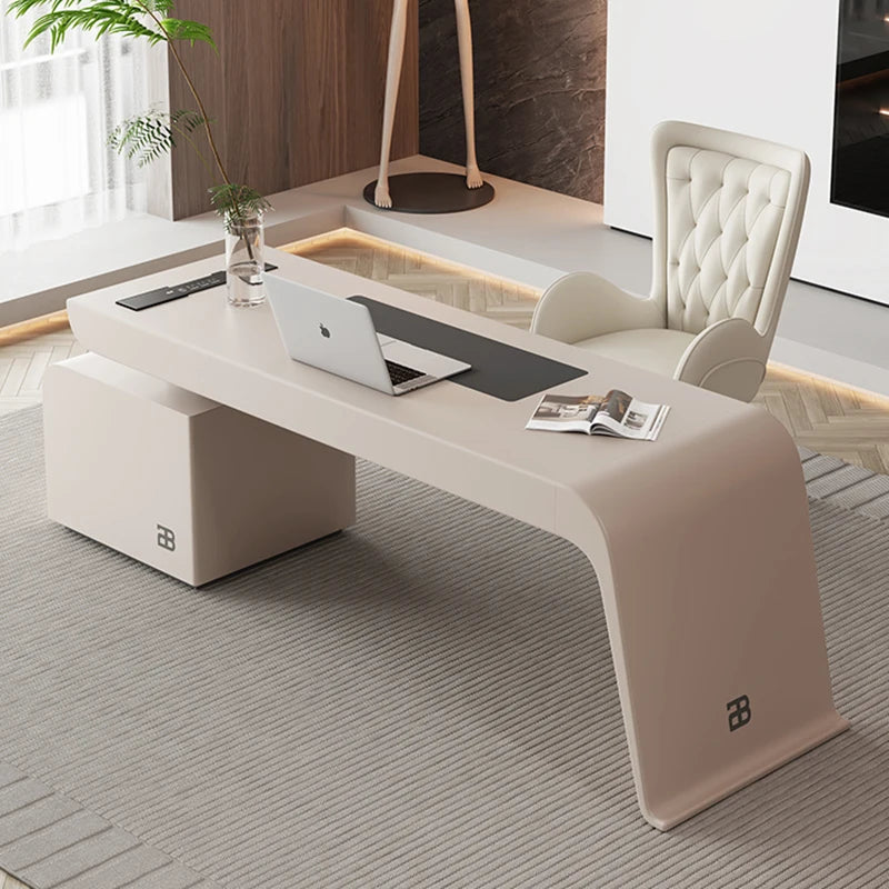 Multifunction L-Shaped Office Desk