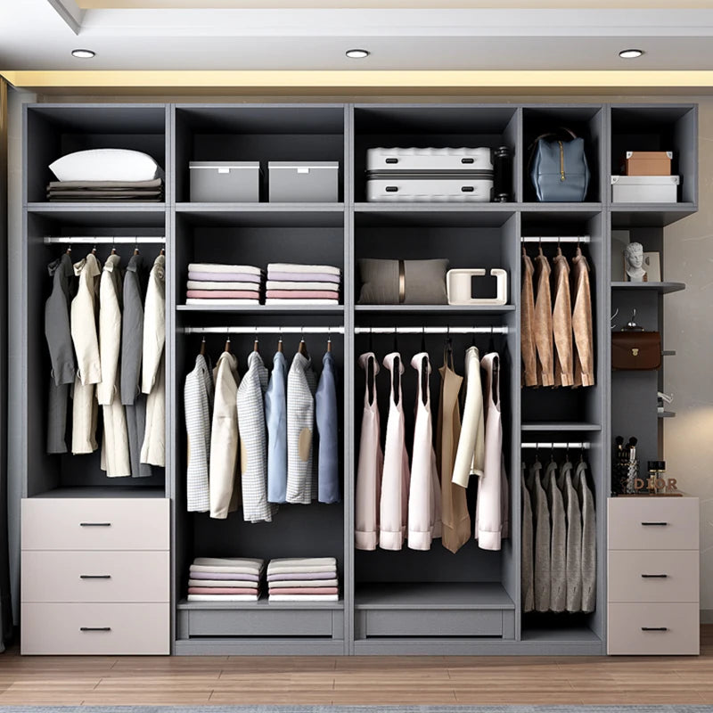 Luxury Wardrobes – Modular Storage with Drawers and Closet Organizer for Bedrooms