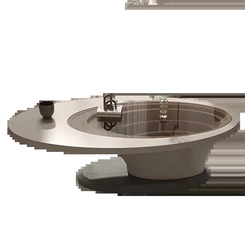 Glam Oval Coffee Tables – Luxury Modern Minimalist Design