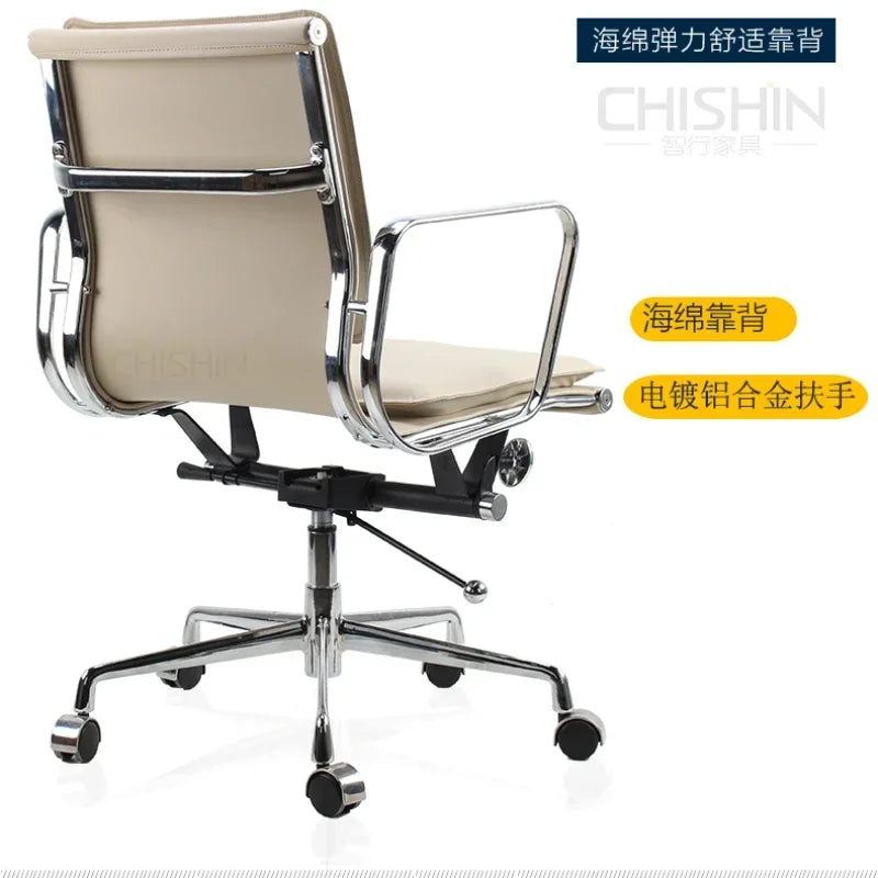 Luxury Chairs Living Room Bedroom Chair Pc Stool Wheels Chaise Design Gamer Computer Height Adjustable Swivel Unique Furniture