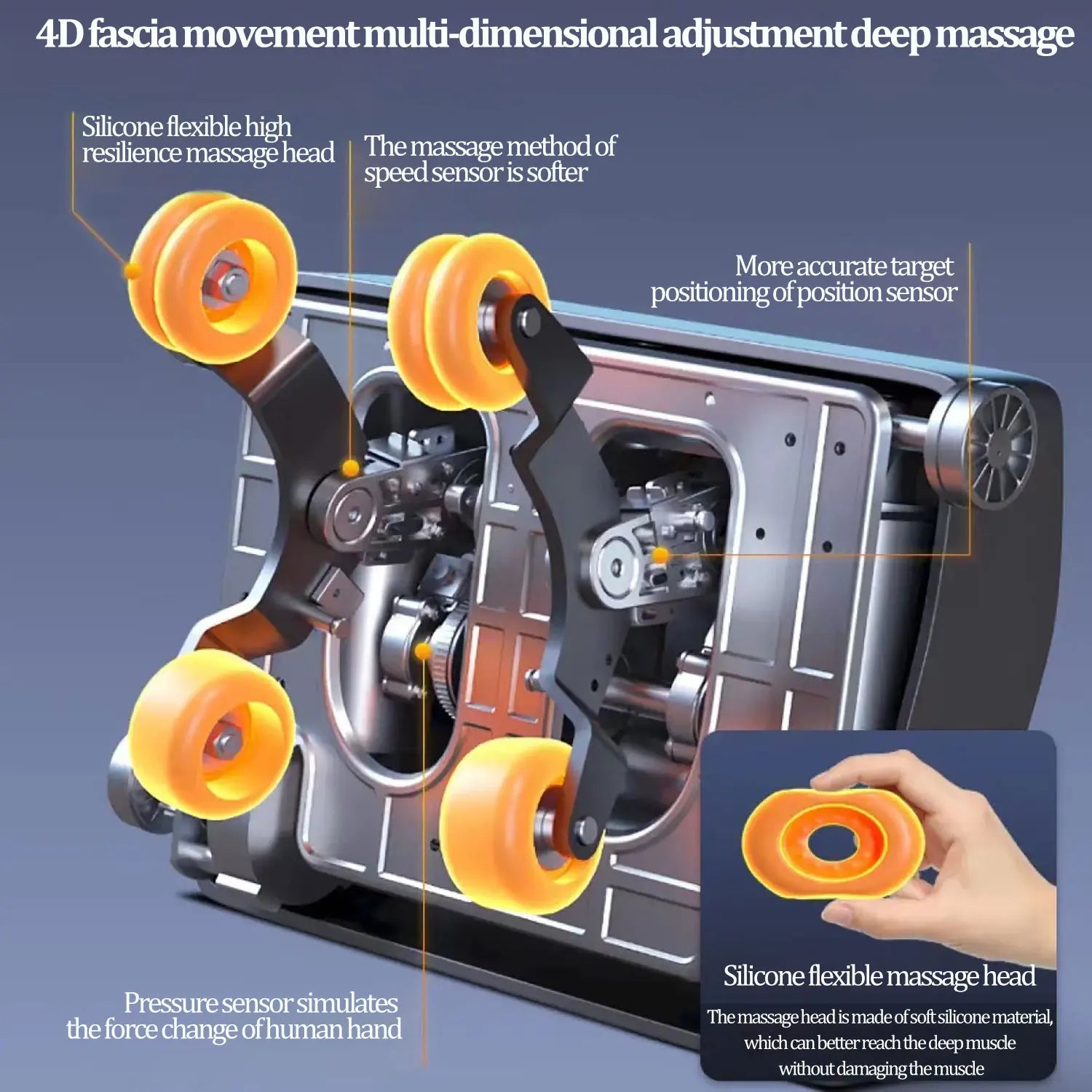 UKLife 4D SL-Track Full Body Airbag Zero Gravity Electric Massager Chair – Luxury Office Massage Sofa