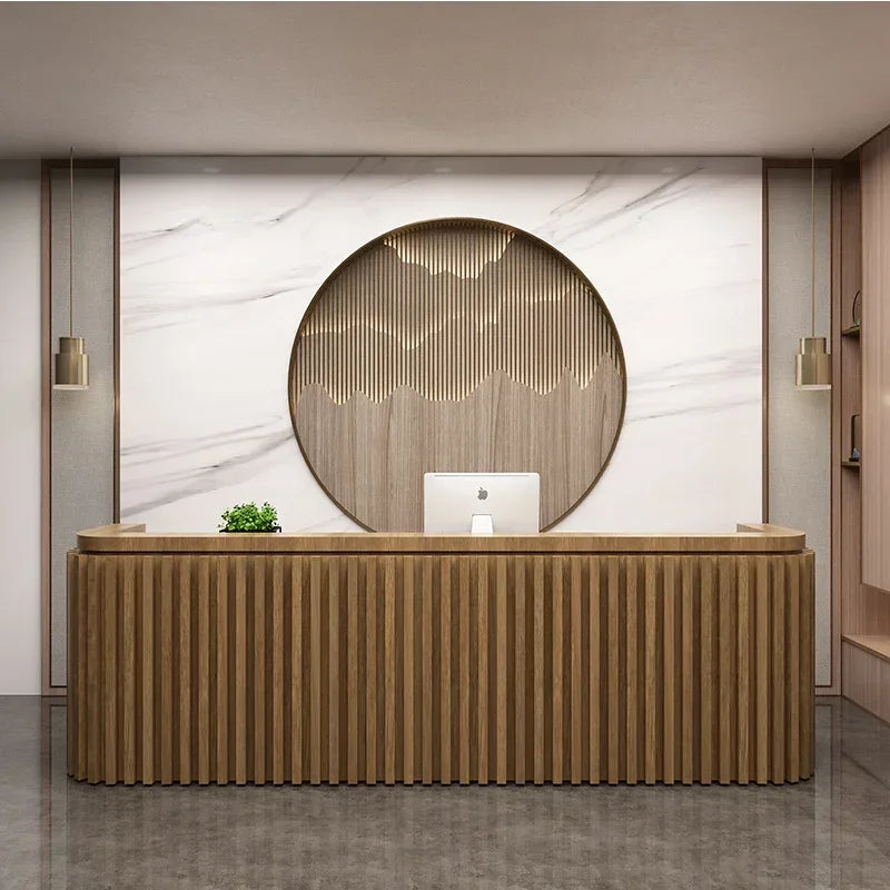 Long Executive Reception Counters and Desks