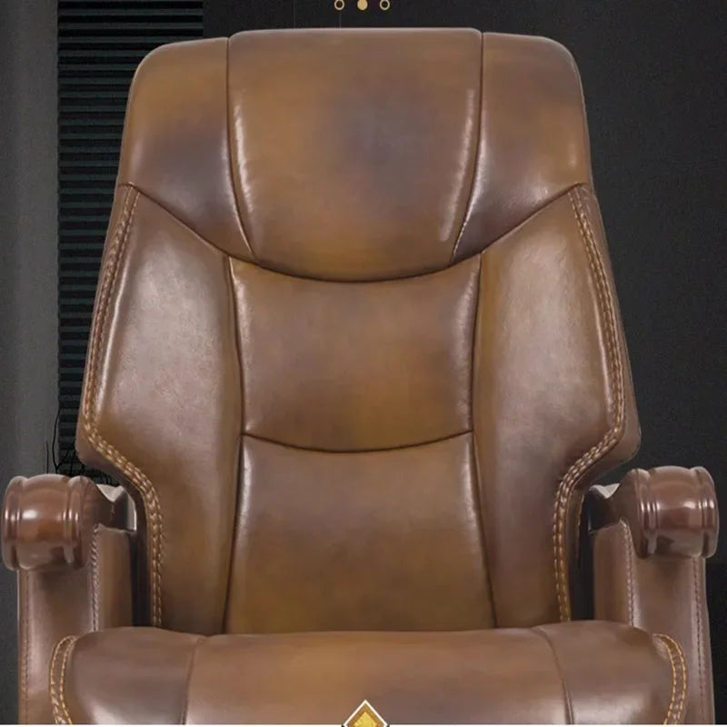 Luxury Leather Recliner Office Chairs