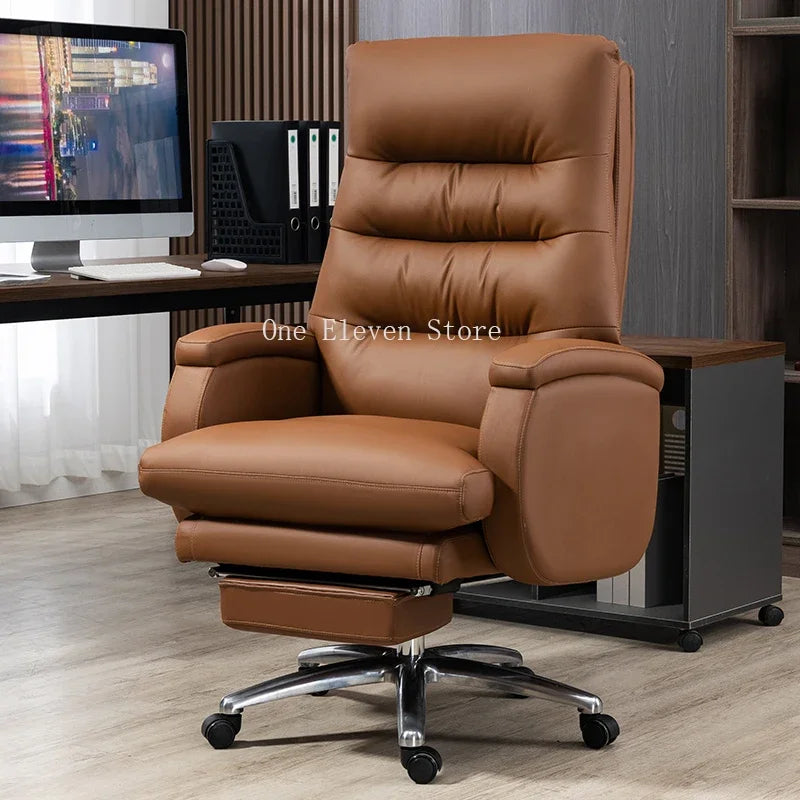 Luxury Ergonomic Computer Armchair – Weightless, Reclining, and Rotating