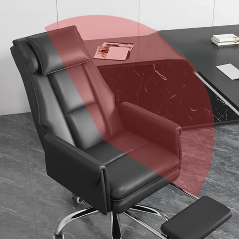 Waterproof Elastic Office Chair Gel Memory Executive Reclining Office Chair Neck Support Sillas De Escritorio Furnitures