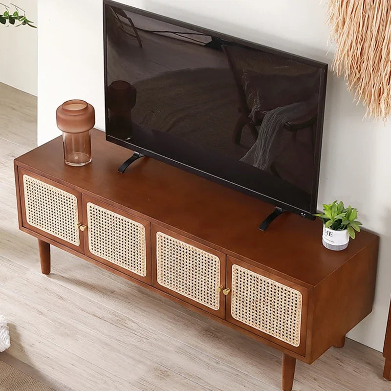 Industrial TV Stand – Luxury Modern Wall Unit for Comfortable Living Room Decor