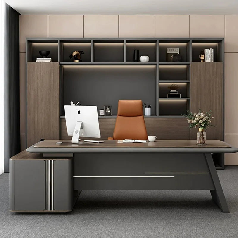 L-Shaped Home Office Desk