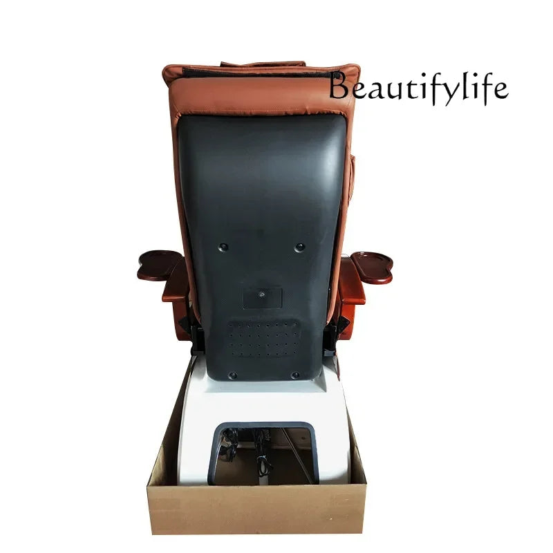 Beauty Salon Manicure Sofa – Electric Half-Reclining Foot Spa Chair, Manicure & Foot Bath Sofa Chair