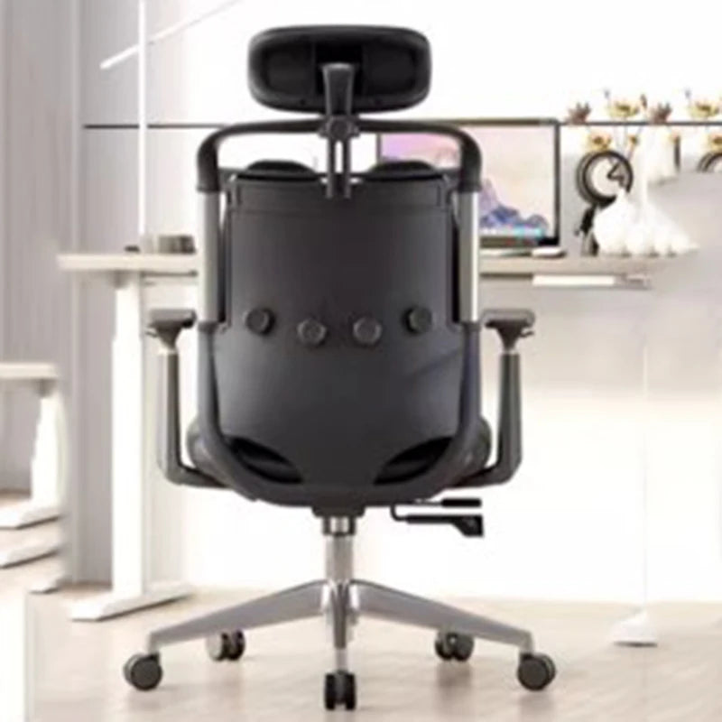 Ergonomic Swivel Office Chair with Neck Pillow