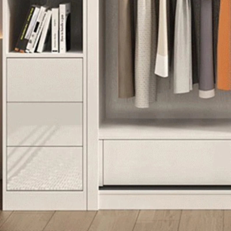 Portable Plastic Wardrobes – Simple and Tall for Apartment, Bedroom, and Living Room