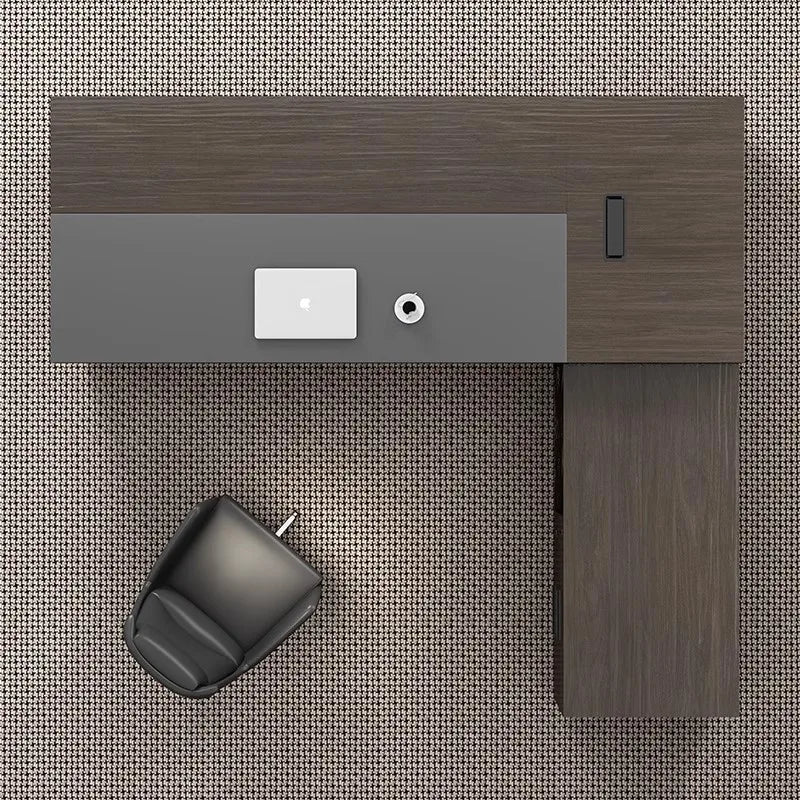 L-Shaped Computer Desk for Office