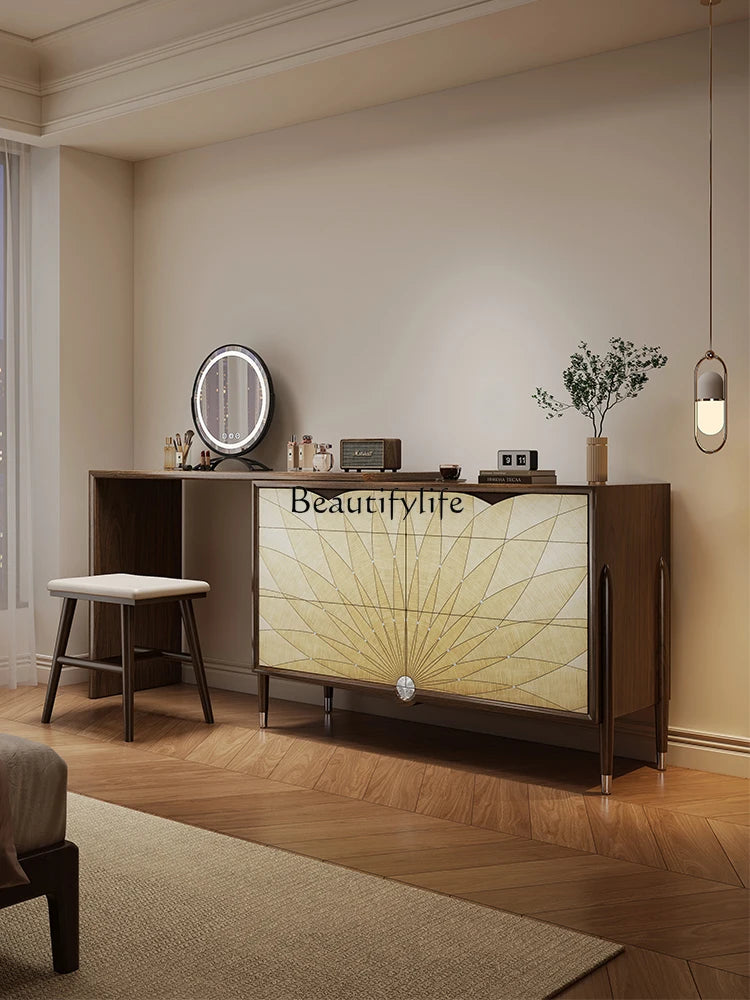 Solid Wood Makeup Table