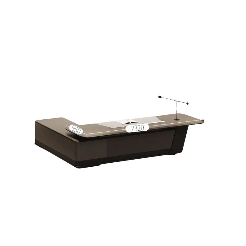 Luxury L-Shaped Corner Desk, Standing Office Desk, Console Setup, Scrivania, Gaming Furniture