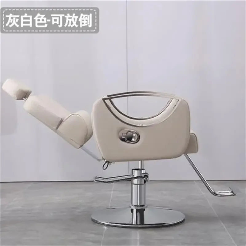 Cosmetic Chair Salon Barber Man Hairdressing Shop Hydraulic Pink Professional Makeup Beauty Washing Armchairs Cadeira Chairs Spa