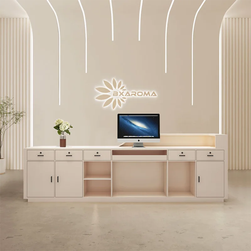 Luxury Reception Desk and Table—Modern Executive Furniture