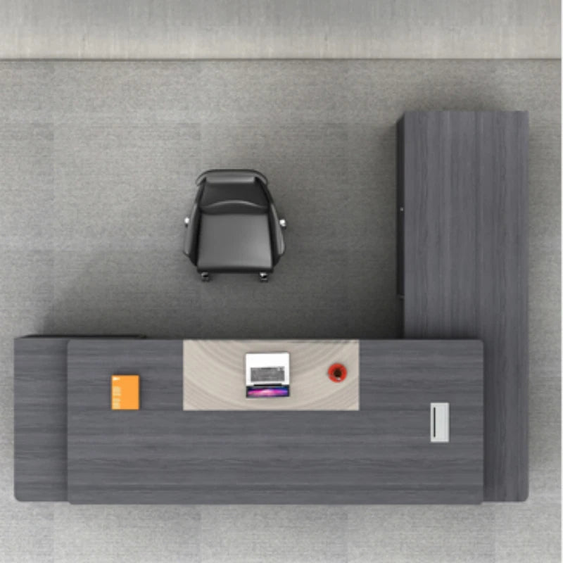 Multifunctional L-Shaped desk suitable for home or office
