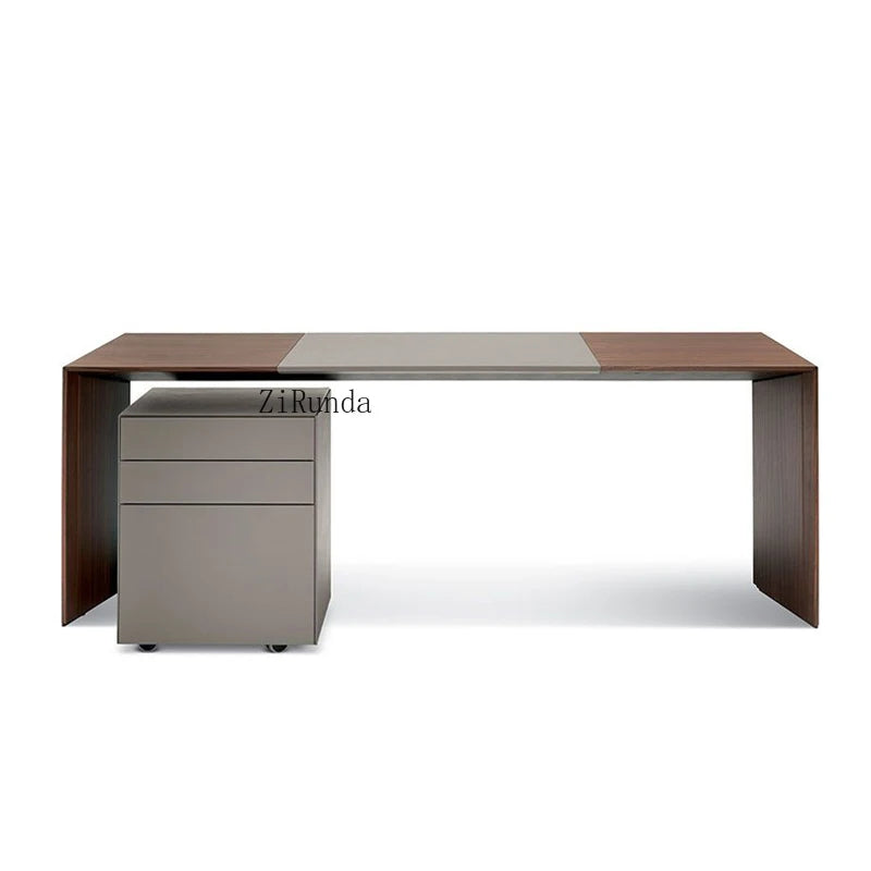 Y Office desk and chair combination high-end fashion desk light luxury computer desk