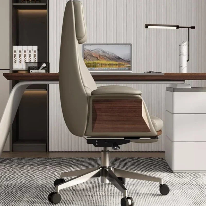 Luxury Leather Office Chairs: Mobile Gaming, Conference, and Desk Options.