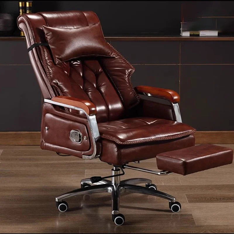 Floor Sillon Gamer Ofice Chair Leather Lazy Armchair Rolling Ofice Chair Ergonomic Computer Sillas Escritorios Furnitures