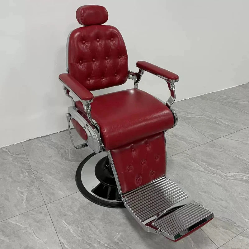 Professional Beauty Salon Barber Chairs Swivel Aesthetic Makeup Barber Chairs Pedicure Cadeira De Barbeiro Furniture RR50BC