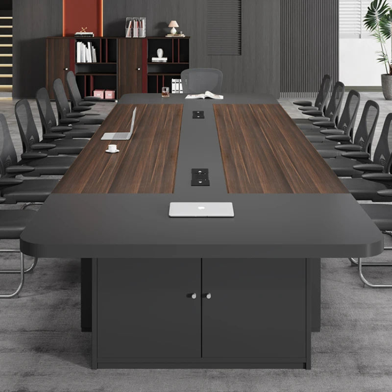 Computer standing conference table—metal design