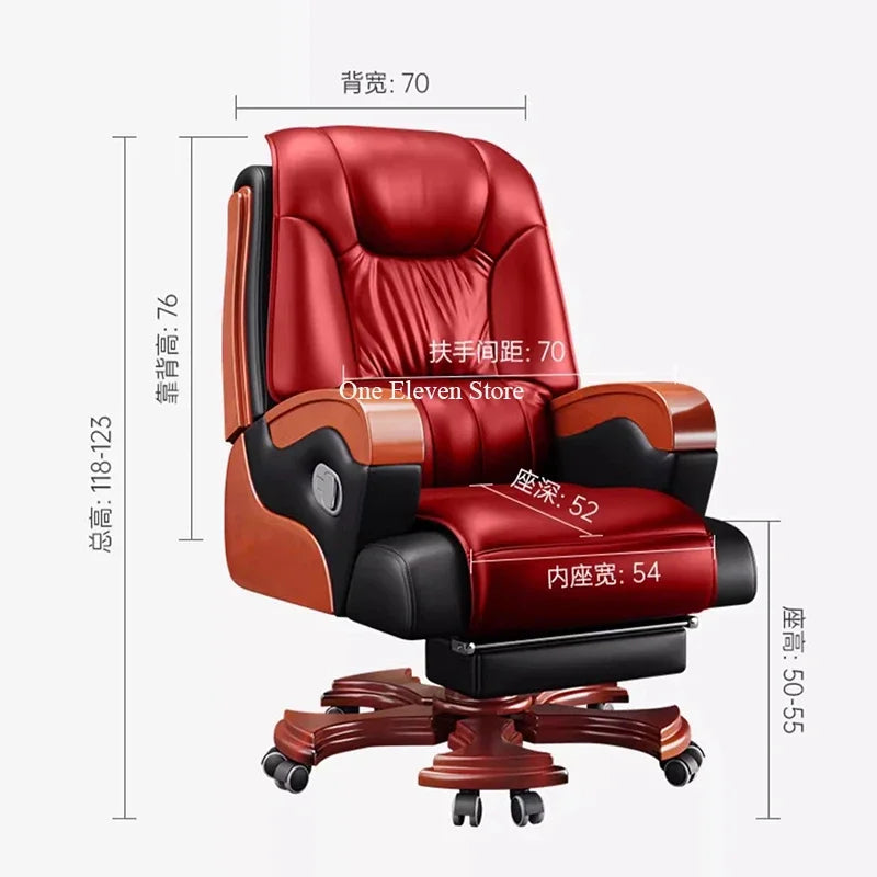 Ergonomic Stool on Wheels – Luxury Office Chair