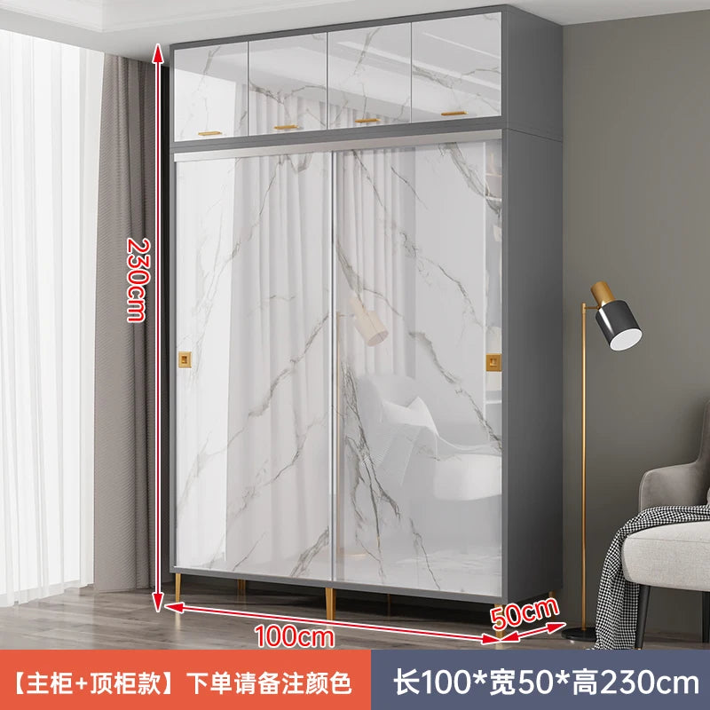 Simple Organizer Wardrobes – Modern Clothes Storage for Apartments, Hanging Bedroom Furniture