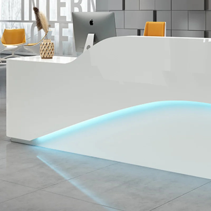 Service Counter Table Professional Office Furniture Luxury Front Desk Reception Clothes Executive Recepcja Entrance Tables Syh