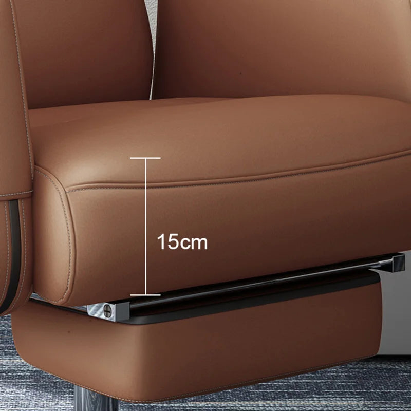 Ergonomic Desk Chair with Massage – Swivel Accent Arm Recliner, Luxury Comfort for Home Office