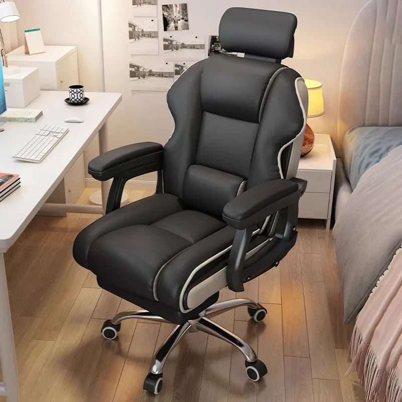 Executive Ergonomic Nordic Office Chair Floor Bedroom Library Wheels Armchairs Home Modern Cadeira Presidente Office Furnitures