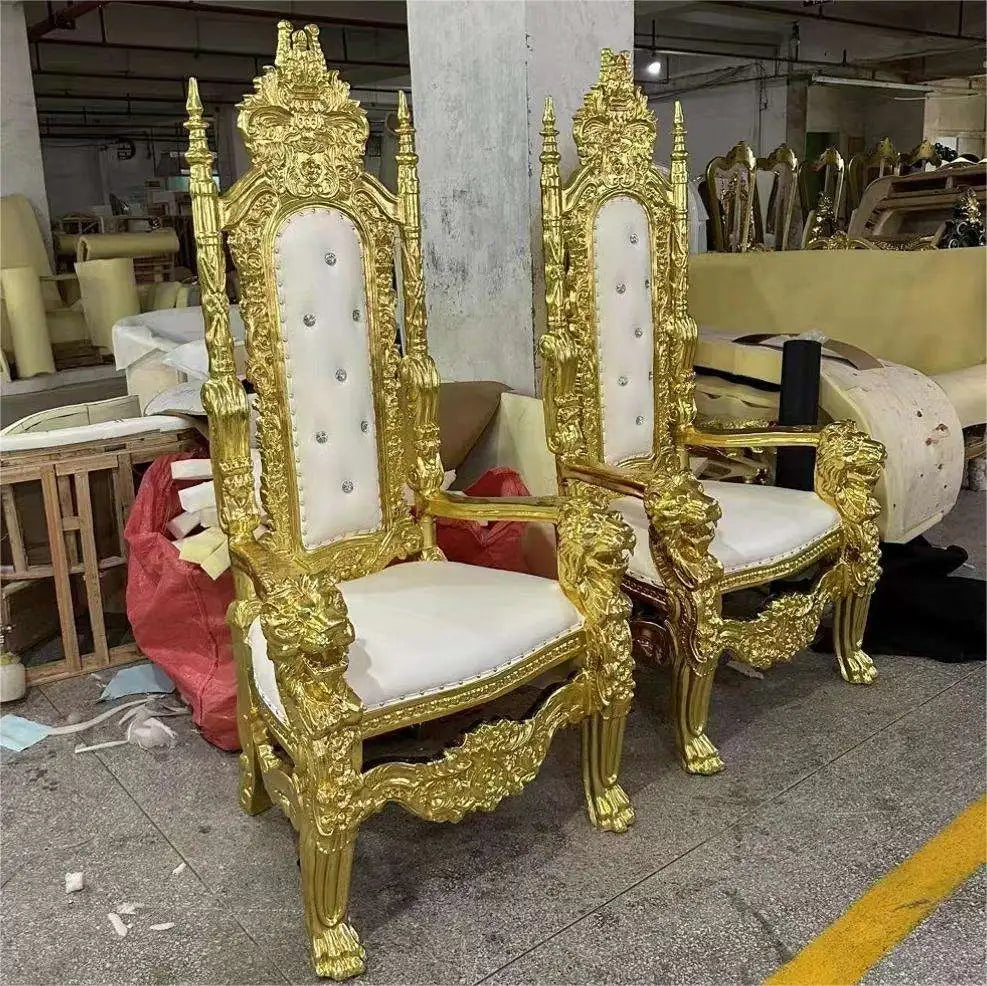 Throne King Queen Party Hotel Banquet Wedding Sofa Chair Royal