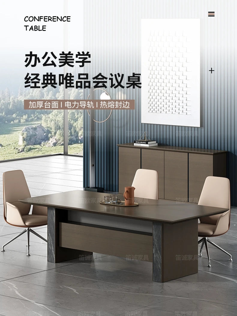 Modern Large conference table  table and chair