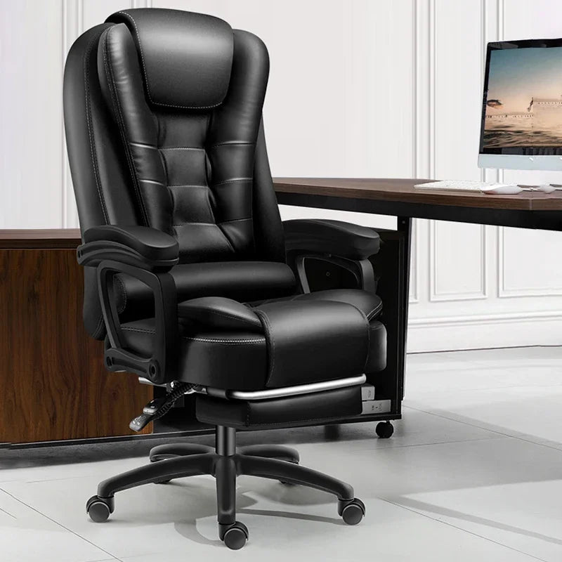 Gamer Office Chair – Nordic Executive Recliner with Wheels