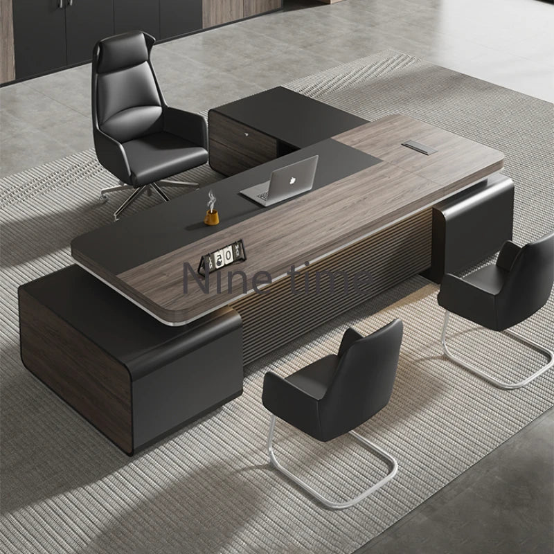 L Shaped Monitor Office Desks Gaming Accessories Standing Storage Computer Desks Setup Small Mesa De Escritorio Room Furniture