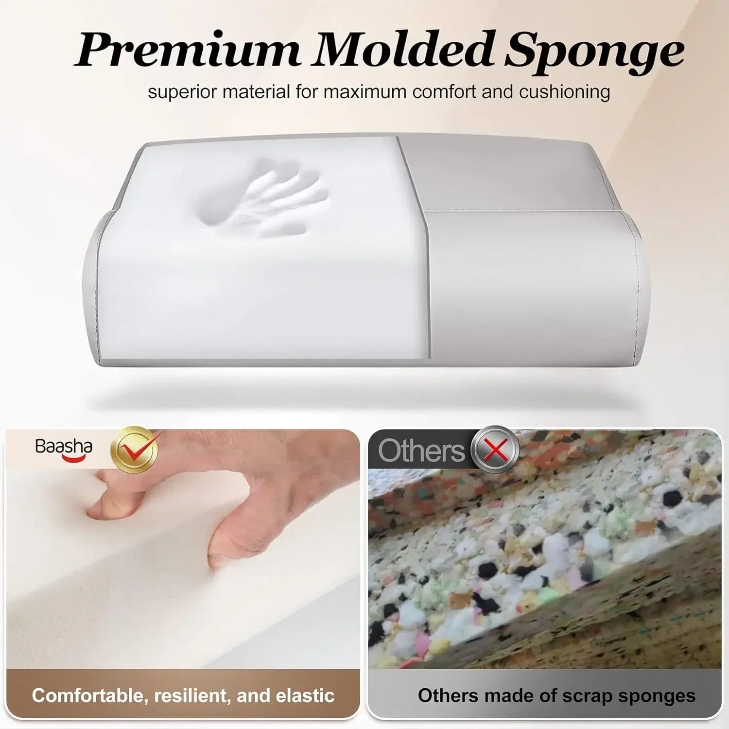 Barber Chair Reclining – All-Purpose Gold Salon Chair for Hair Stylists, 360° Swivel Rolling Chair