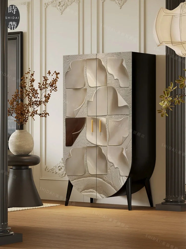 Modern Solid Wood Wardrobe – Nordic Style, Double Door, No Installation Needed