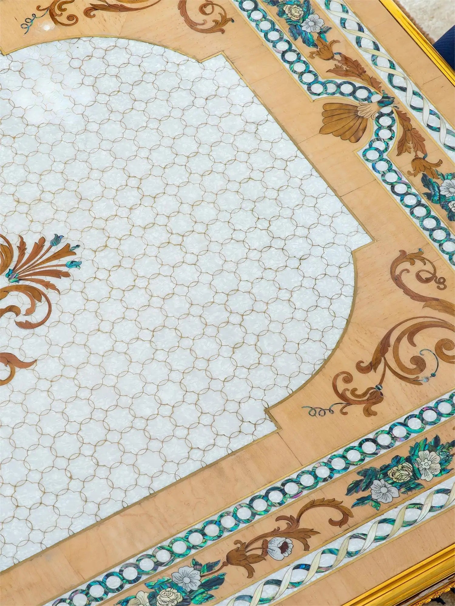 Luxury French long dining table European luxury villa restaurant solid wood carved dining table, dining table