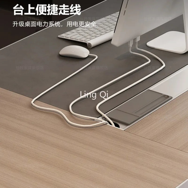 Multifunctional L-Shaped Office Desk
