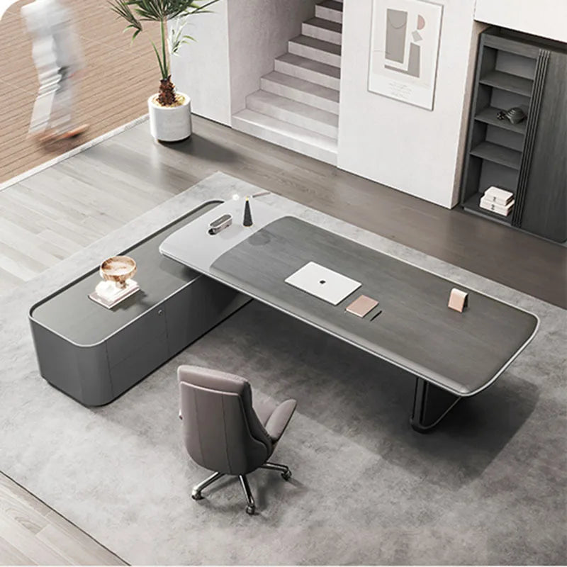 Modern corner L-Shaped office desk