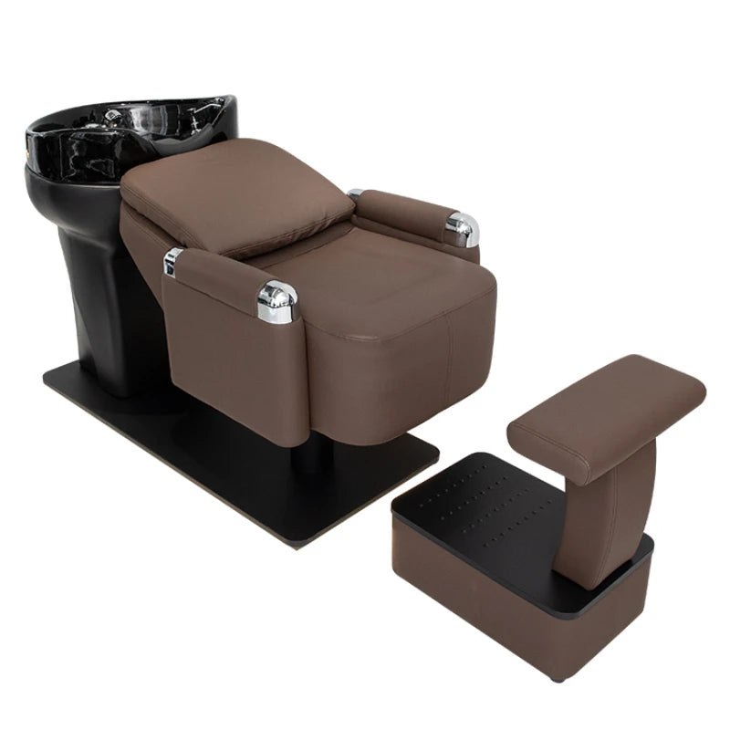 Professional Hair Washbasin Headspa Massage Water Chairs Aesthetics Salon Basin Chair Spa chaise coiffure Shampoo Bed Beauty