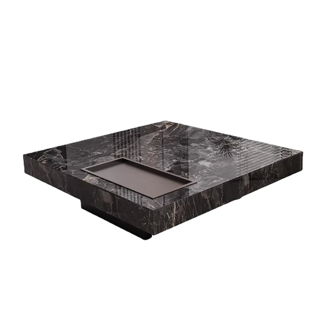 Large square center coffee table