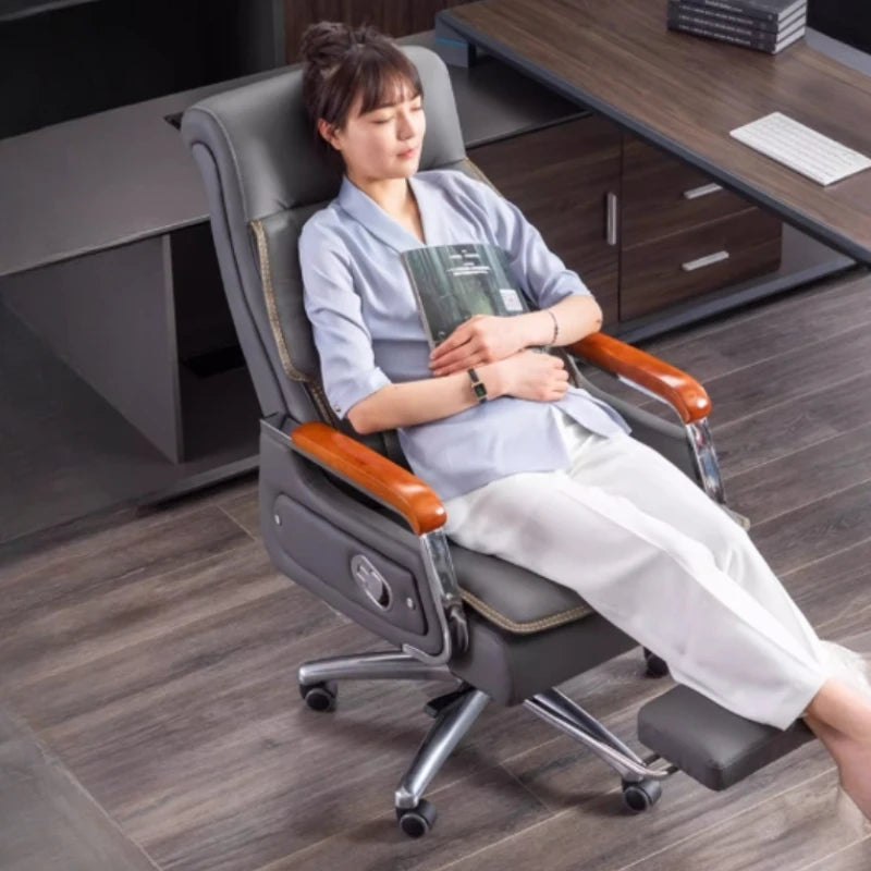 Comfy Rotating Massage Office Chair