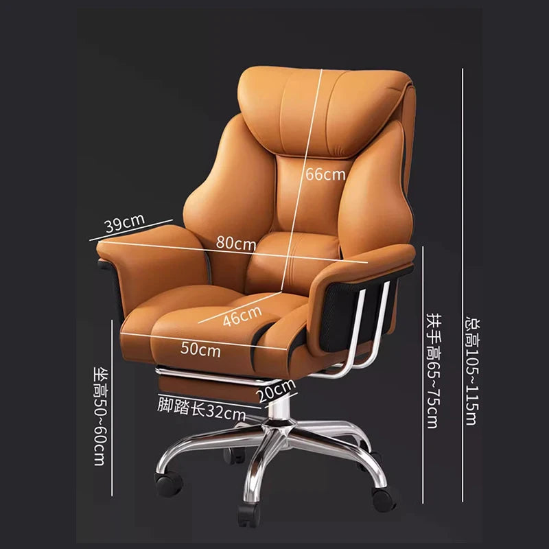 Ergonomic boss chair for home or office