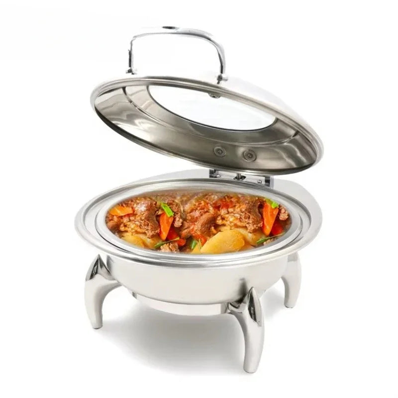 Restaurant Equipment Stainless Steel Buffet Set Chaffing Dish Food Warmer Chafing Dish for Hotel Catering