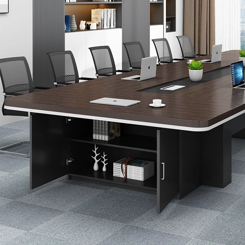 Wood Beauty Table Church Modern Study Bureau Wood Meeting Table Desktops Headboards Tables De Conference Furniture Luxury OK50HY