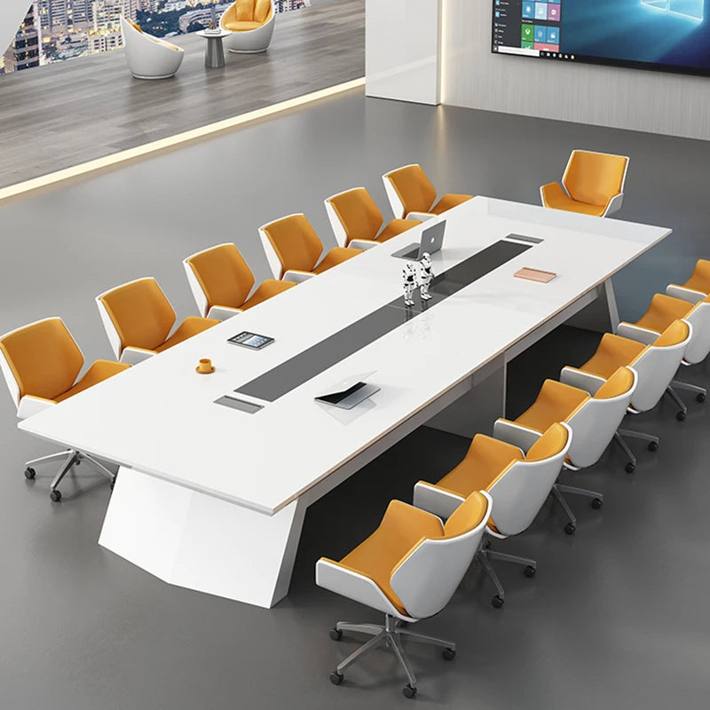 wooden study executive conference desk