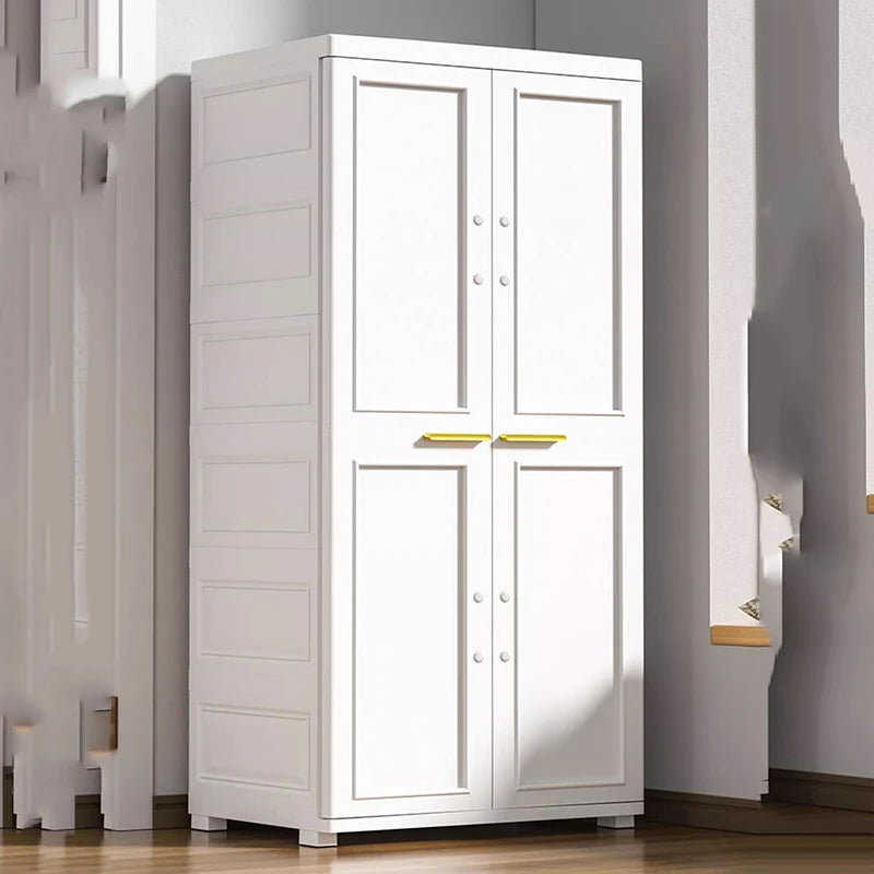 Cube Compartments Wardrobe Door Household Girl Wooden Wardrobe Partition White Vestidores De Armario Abiertos Ropero Furniture